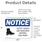 Signmission 7 in Height, 10 in Width, Vinyl Decal, Rectangle OS-2PACK-NS-D-710-L-18216 - alternate 6